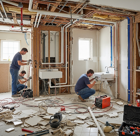 3. Rénovation de plomberie